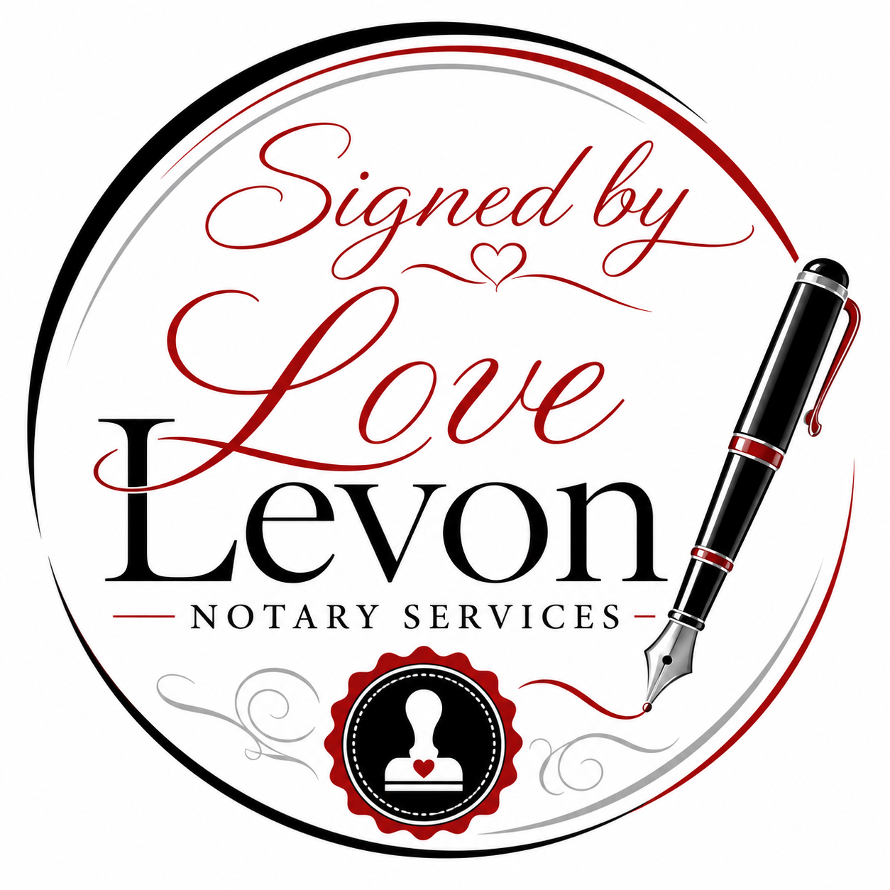 Signed By Love Levon Notary Services logo
